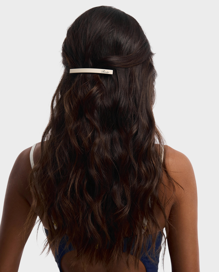 Kremowa spinka do włosów Vintage