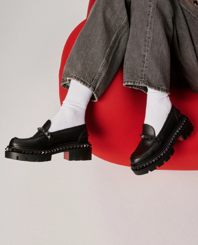 Czarne mokasyny St Roch Pyraclou