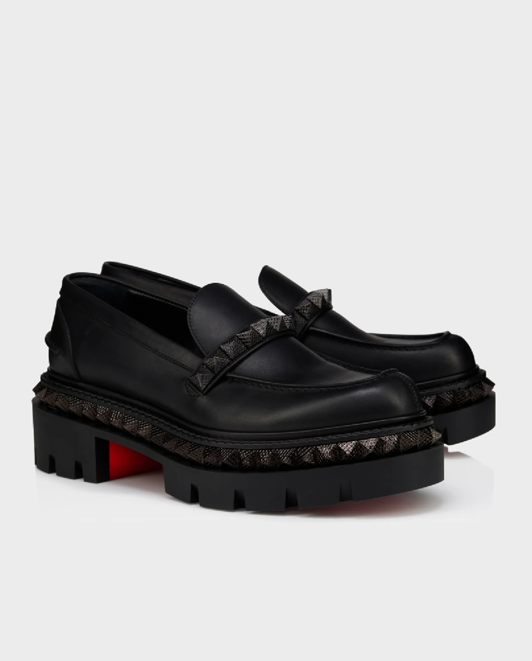 Czarne mokasyny St Roch Pyraclou - Image #2