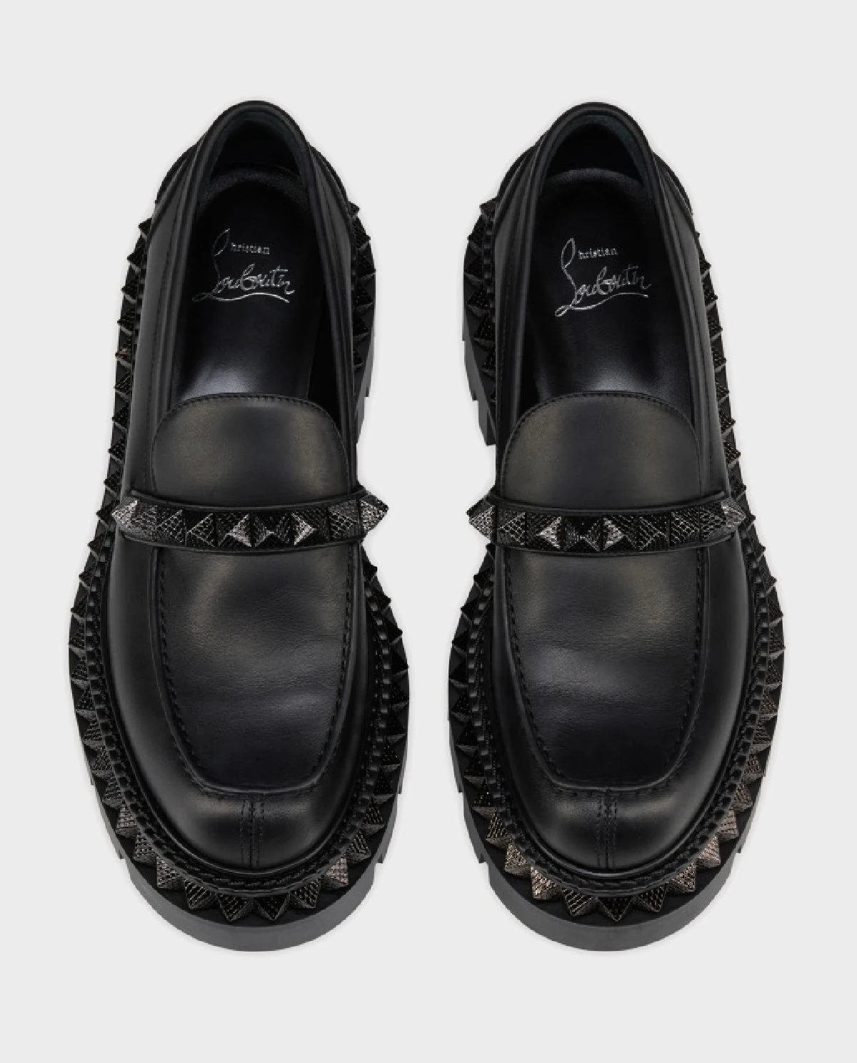 Czarne mokasyny St Roch Pyraclou - Image #4