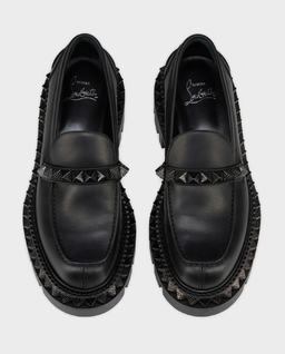 Czarne mokasyny St Roch Pyraclou - Image #4