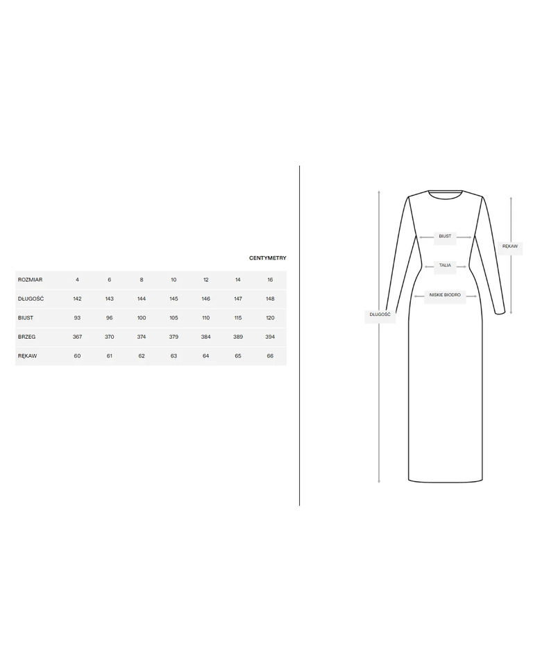 Brązowa sukienka maxi z odkrytymi ramionami - Image #5