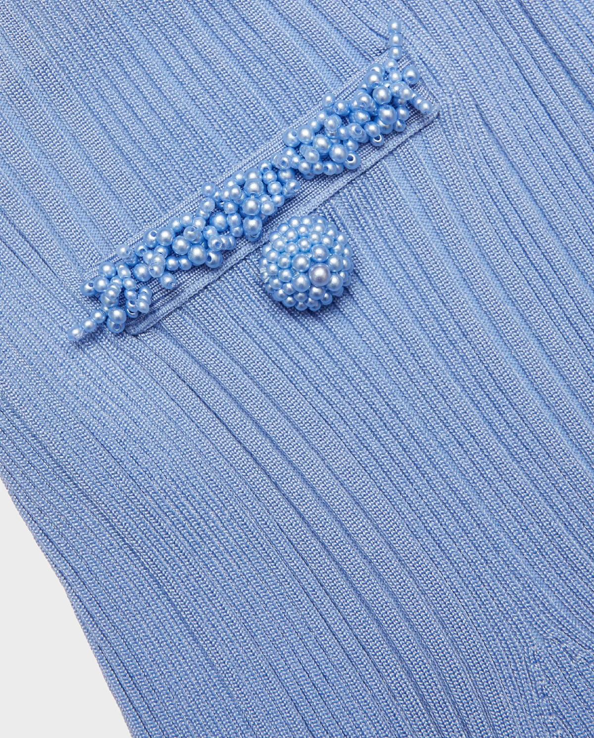 Niebieska spódnica mini - Image #3