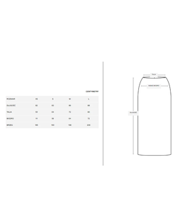 Czerwona spódnica midi - Image #5