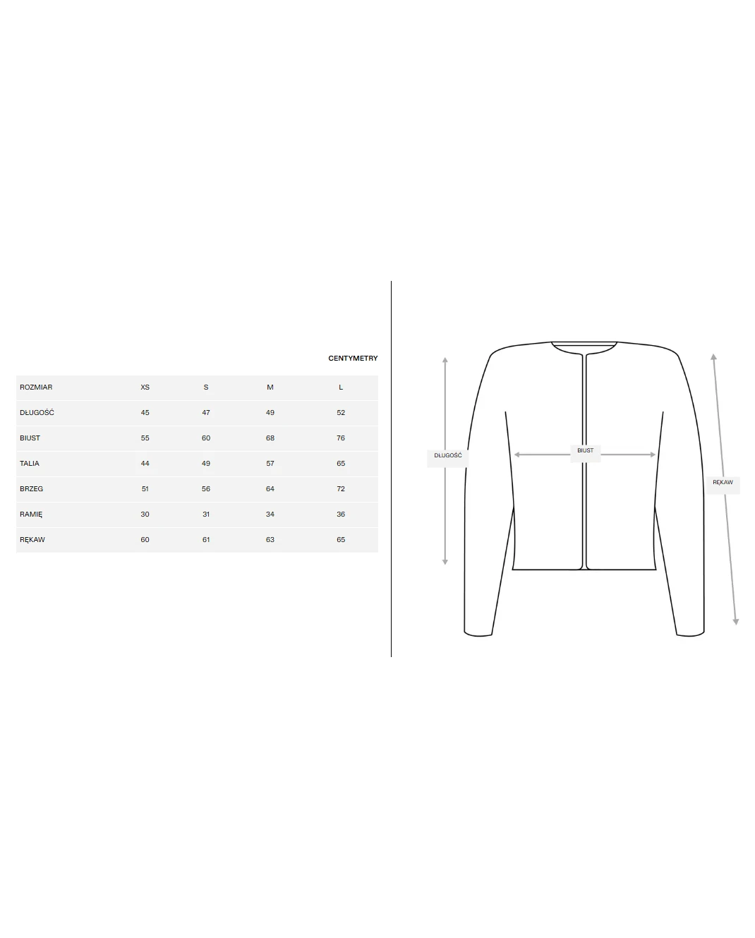 Niebieski kardigan z perłowym wykończeniem - Image #5