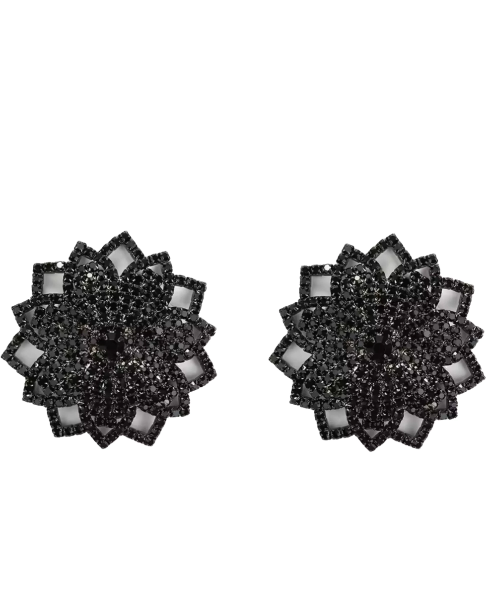 Naklejki na piersi w kształcie kwiatu - Image #1