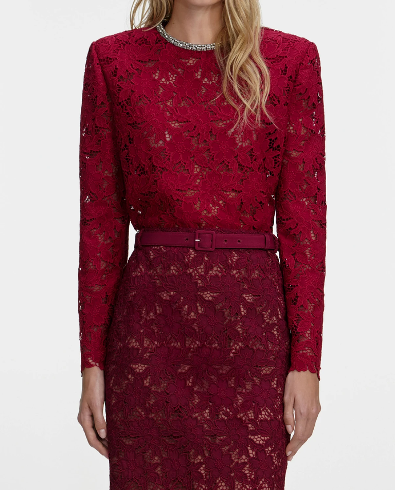 Koronkowa spódnica midi - Image #3