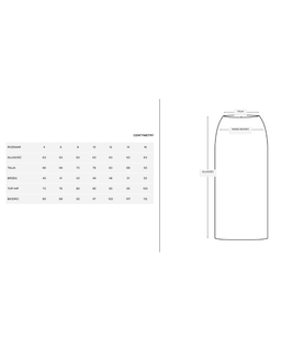 Koronkowa spódnica midi - Image #5