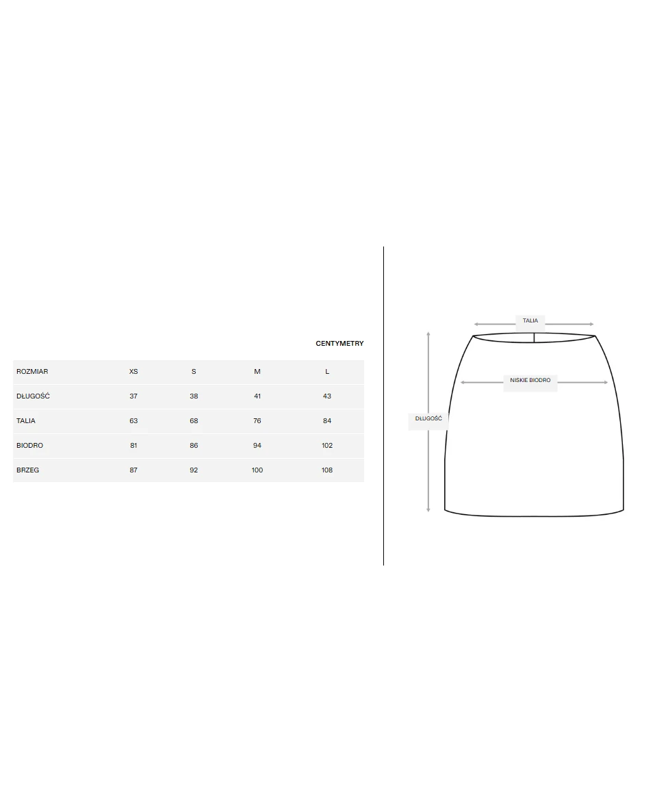 Szara dzianinowa spódnica mini - Image #4