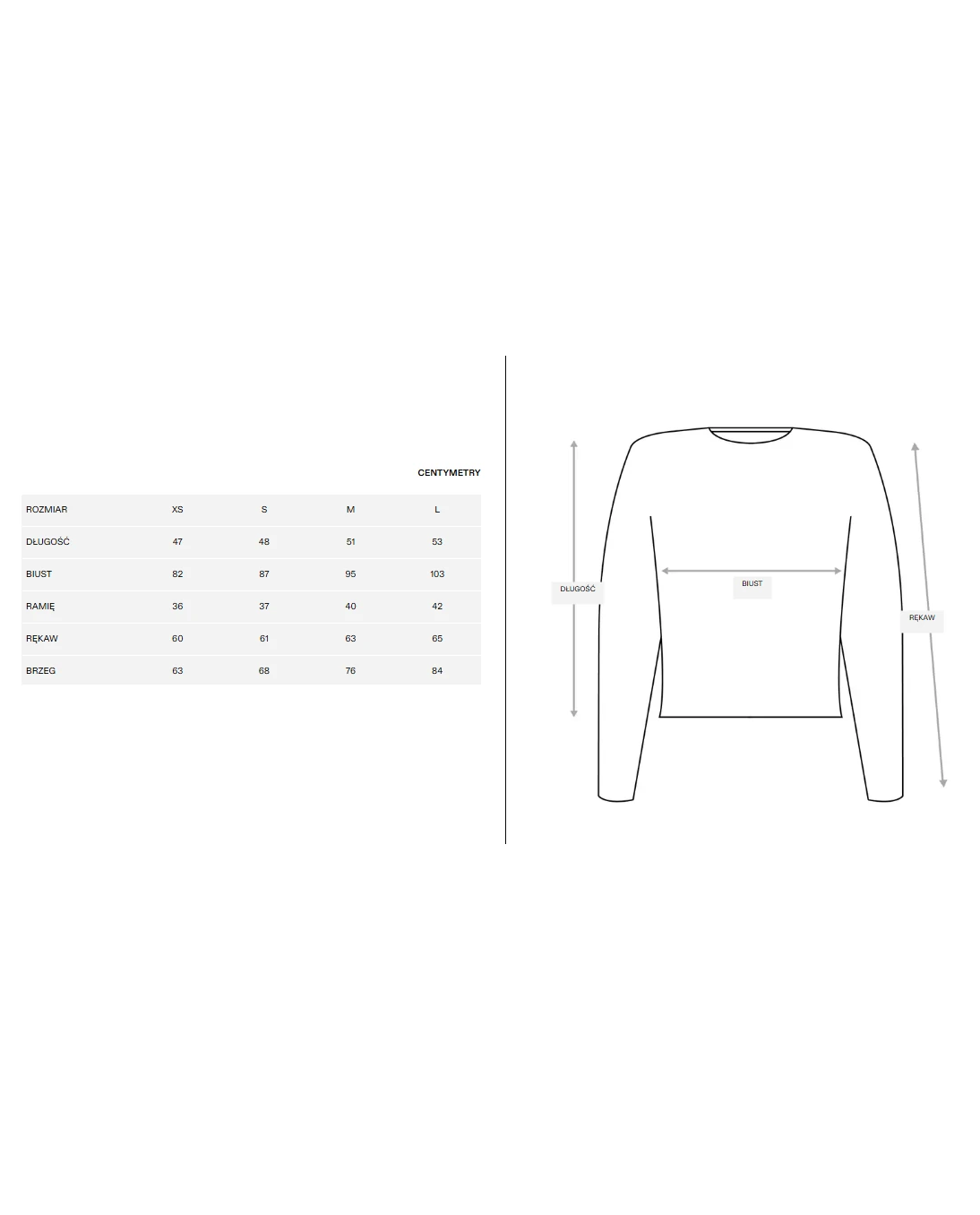 Szary sweter z kryształkami - Image #5