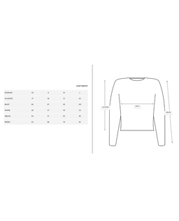 Szary sweter z kryształkami - Image #5