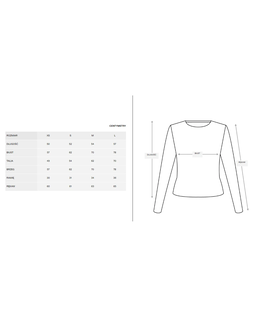 Czarny koronkowy top - Image #5