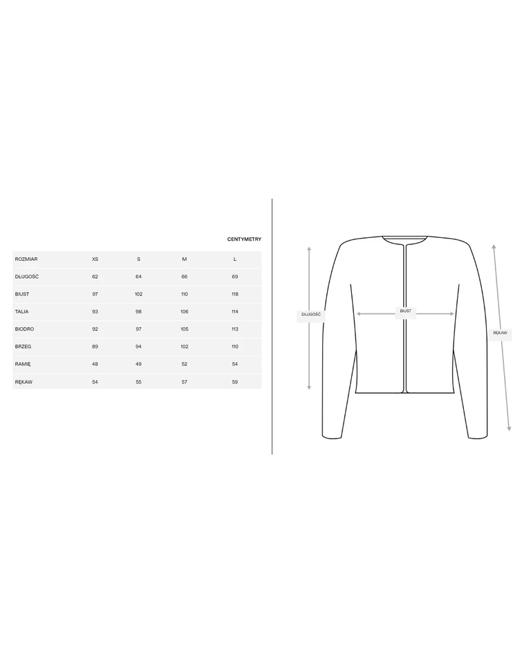 Grafitowy kardigan z kryształkami - Image #5