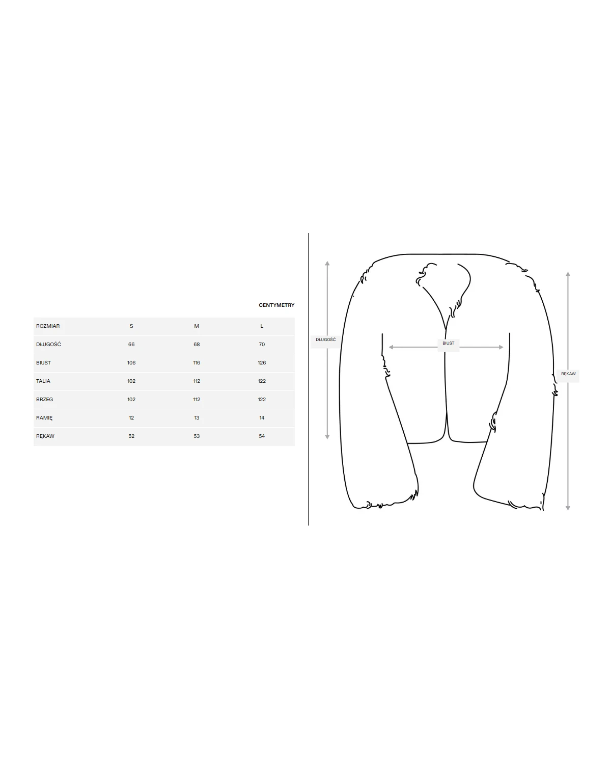 Biała futrzana kurtka - Image #5