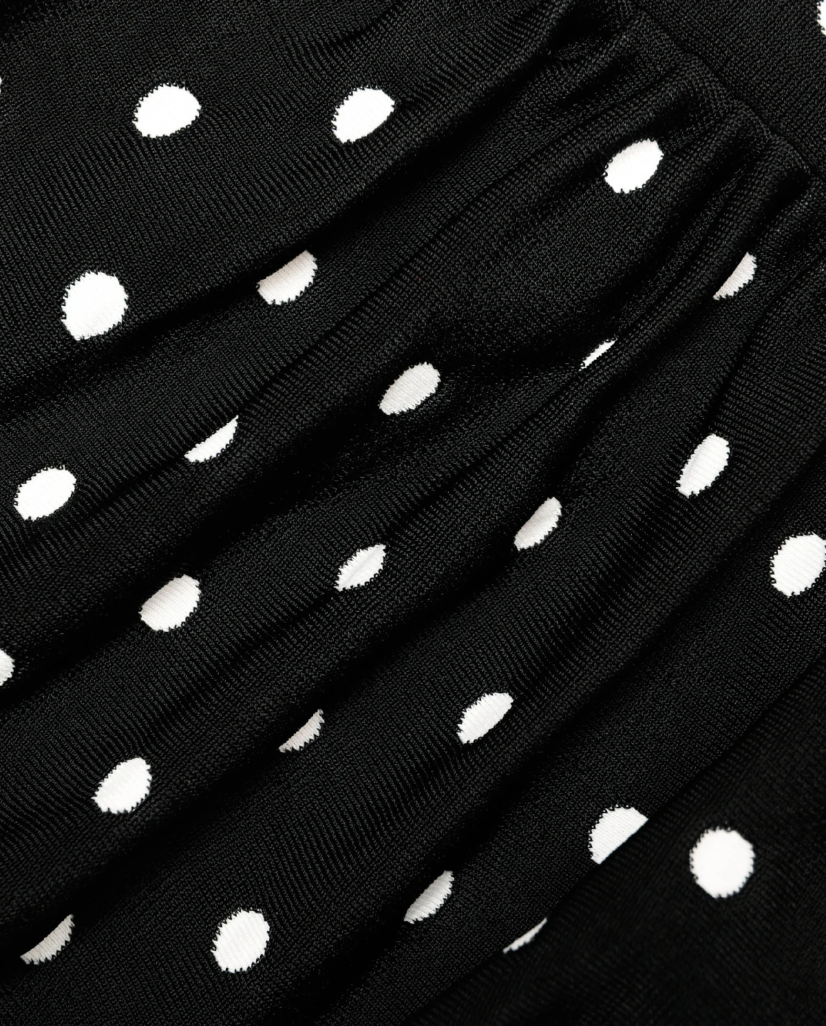 Mini sukienka w groszki - Image #4