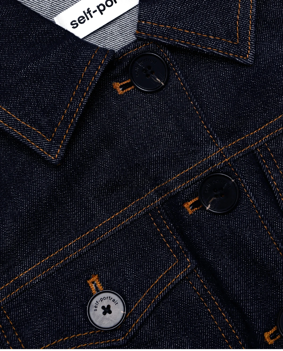 Jeansowa rozkloszowana sukienka mini - Image #4