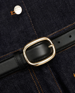 Jeansowa sukienka midi - Image #4