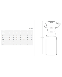 Jeansowa sukienka midi - Image #5