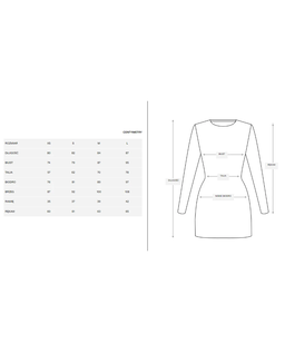 Kremowa sukienka mini z kryształkami - Image #4