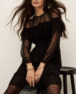 Czarna sukienka Rita - Image #2