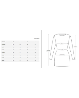 Czarna sukienka mini z cekinami - Image #5