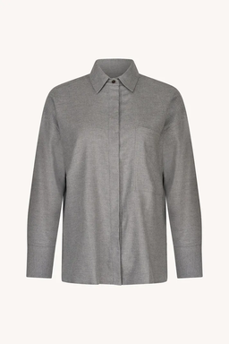 Szara koszula z bawełny Elise - Image #1