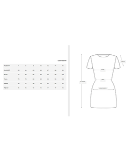 Niebieska koronkowa sukienka mini - Image #5