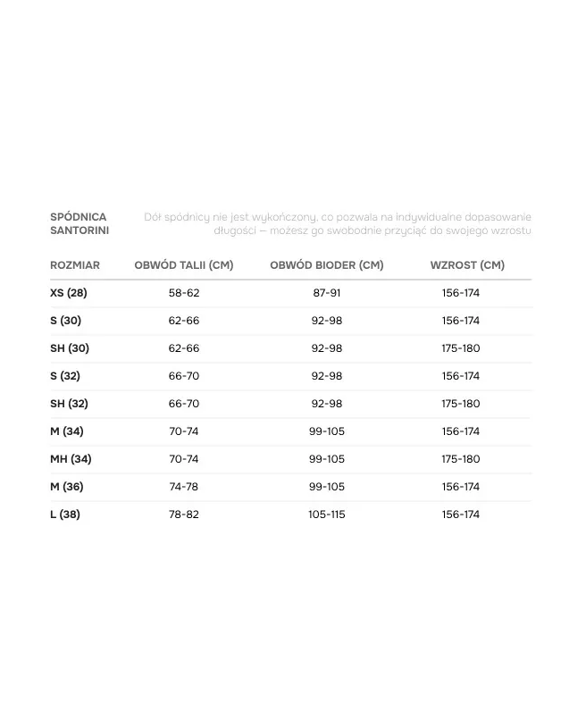 Czarna spódnica Santorini - Image #12