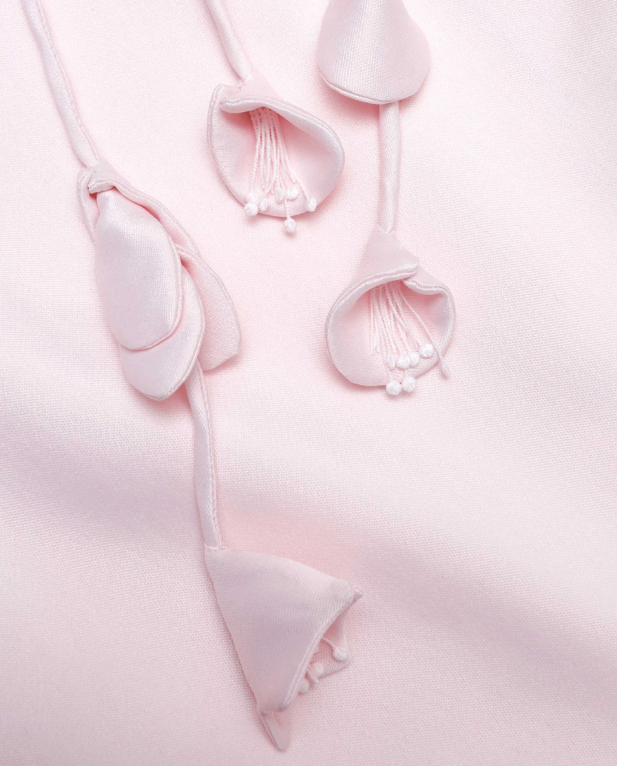 Różowa sukienka z tafty - Image #4