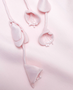 Różowa sukienka z tafty - Image #4