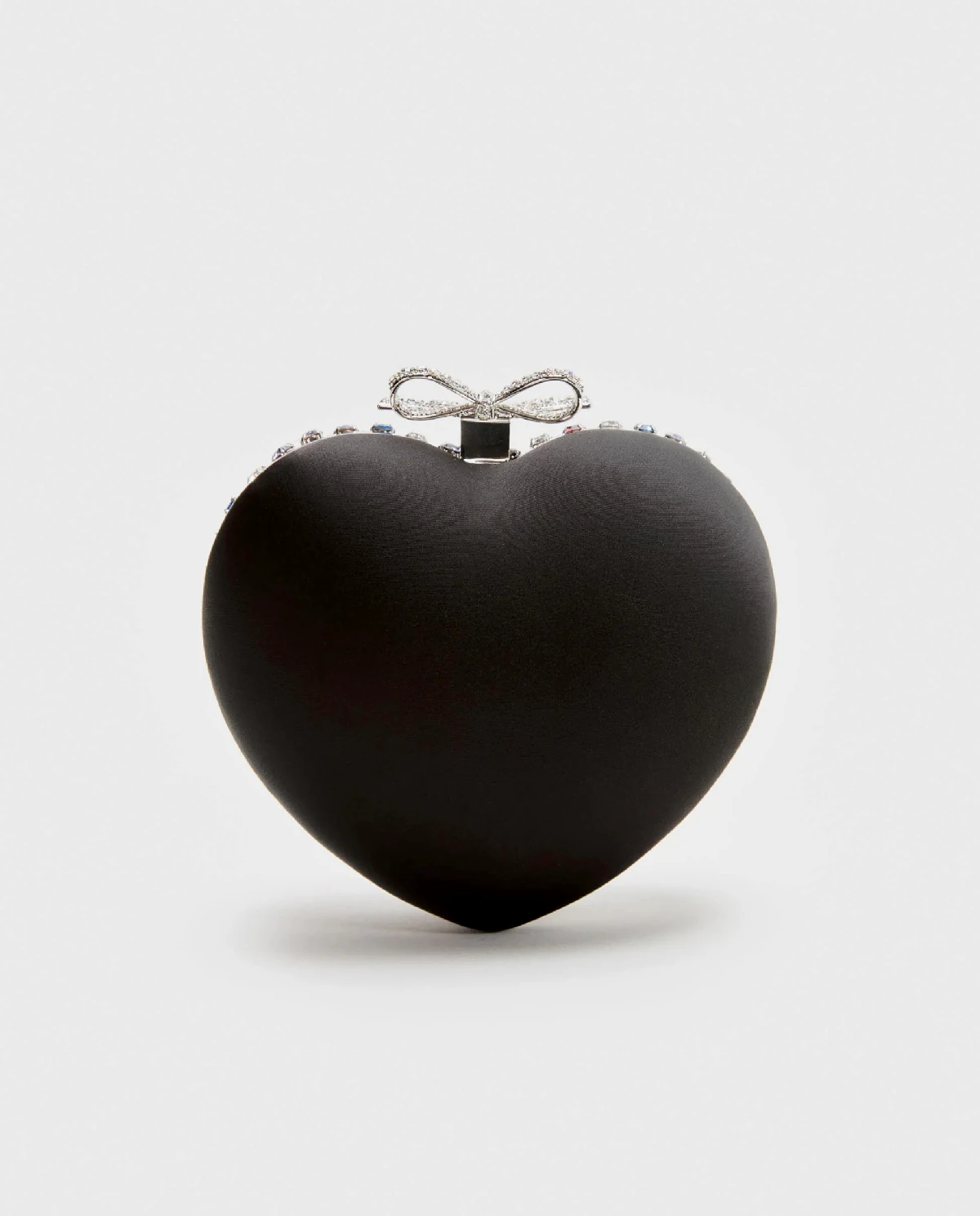 Kopertówka w kształcie serca z kryształkami - Image #2