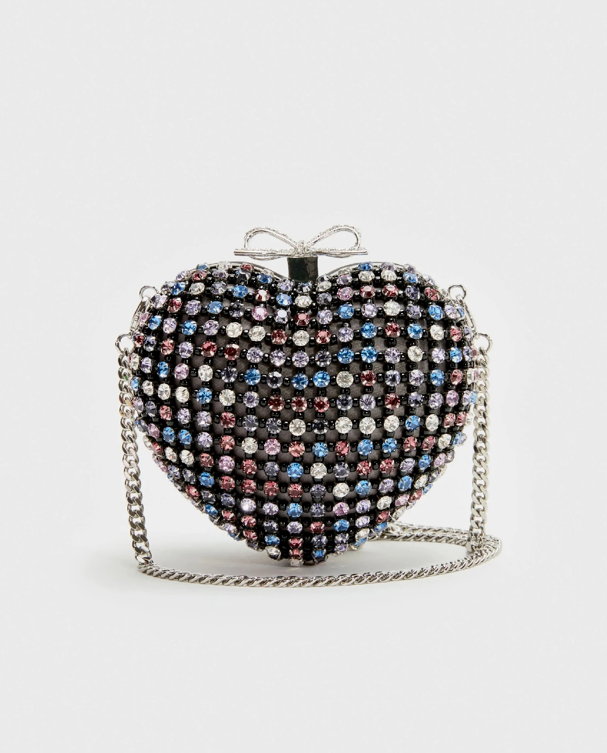 Kopertówka w kształcie serca z kryształkami - Image #3