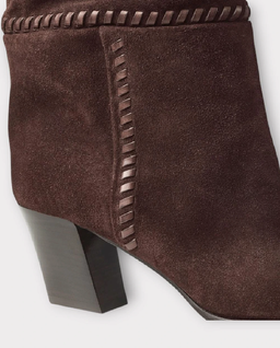 Brązowe zamszowe kozaki Hart 60 - Image #2