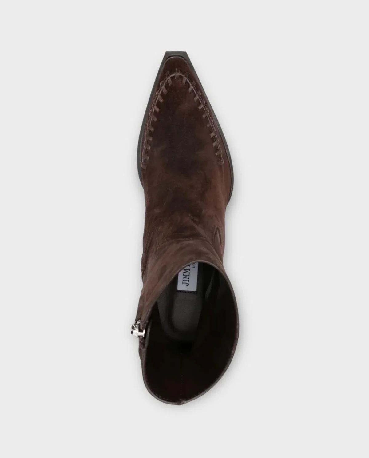 Brązowe zamszowe botki Cece 60 - Image #3