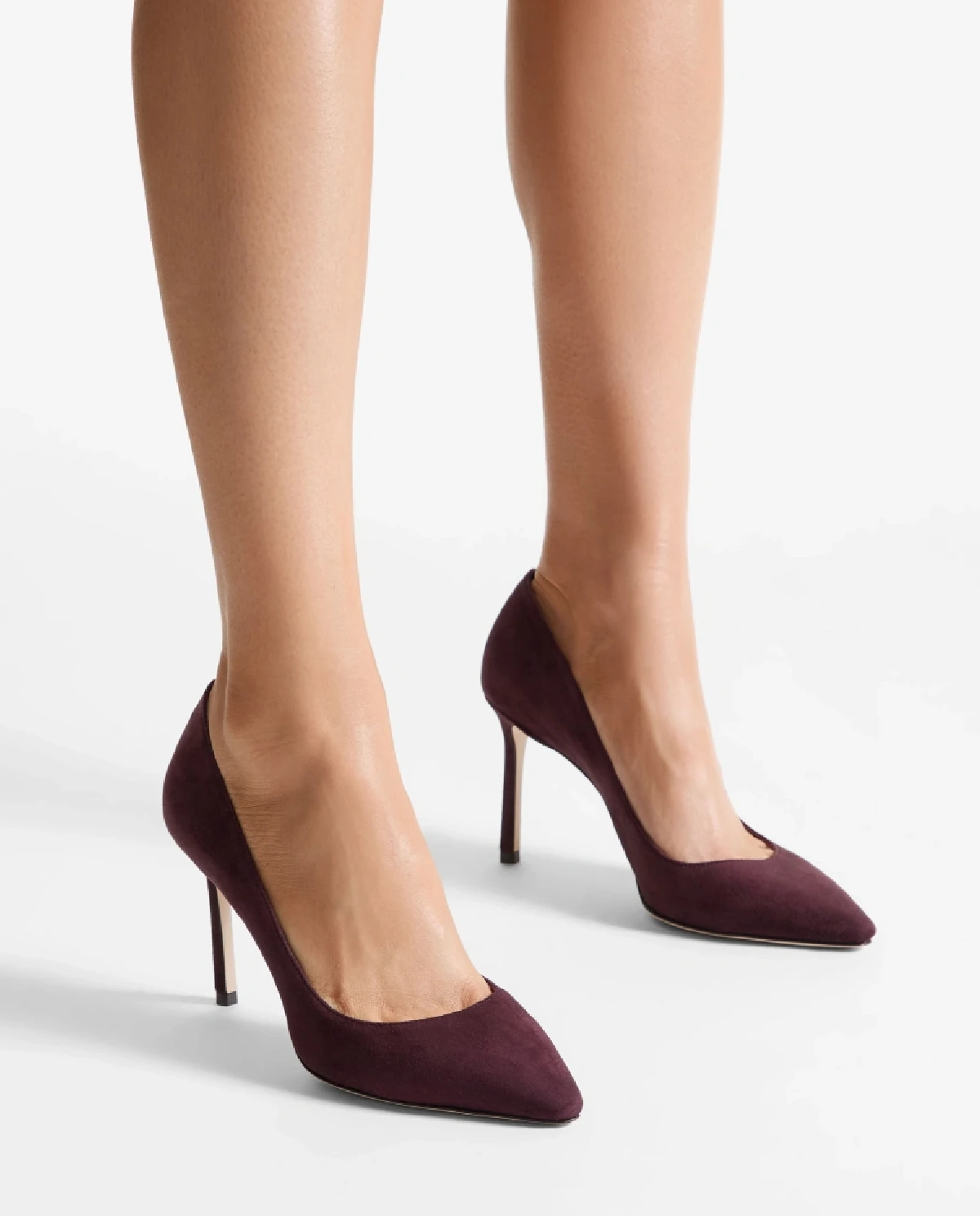 Zamszowe szpilki Romy 85 - Image #1