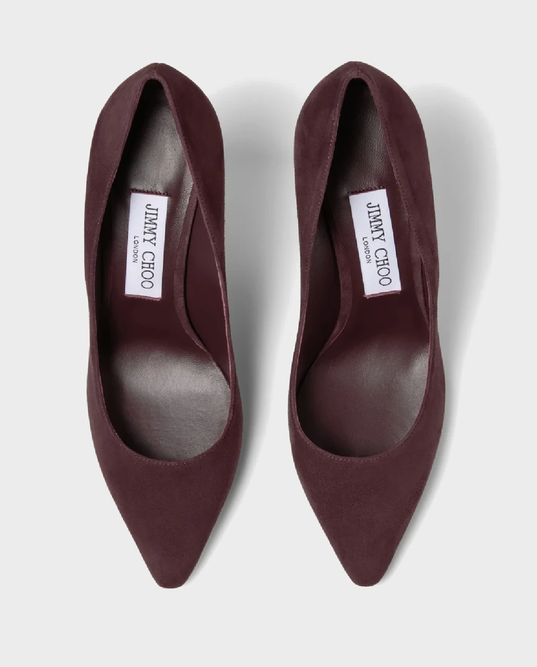 Zamszowe szpilki Romy 85 - Image #4