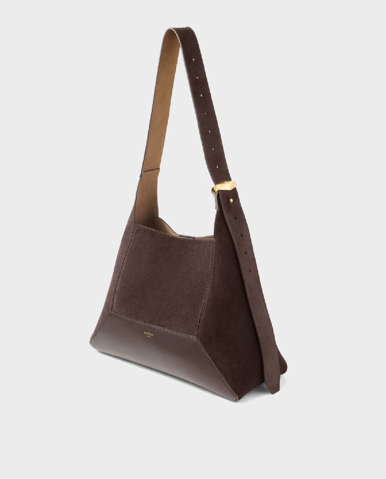 Brązowa torba Diamond Hobo Medium - Image #2