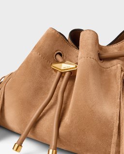 Zamszowa torebka z frędzlami Bon Bon - Image #5