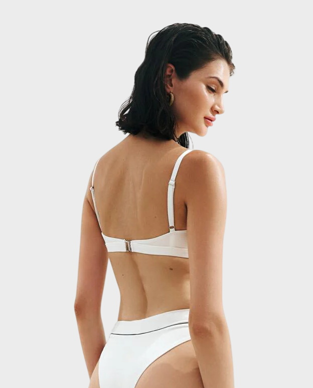 Biały top od bikini After Sun