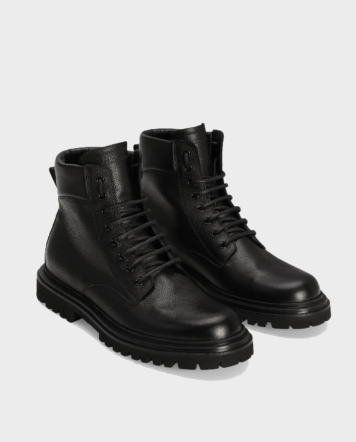 Czarne skórzane trapery Day Classic - Image #1