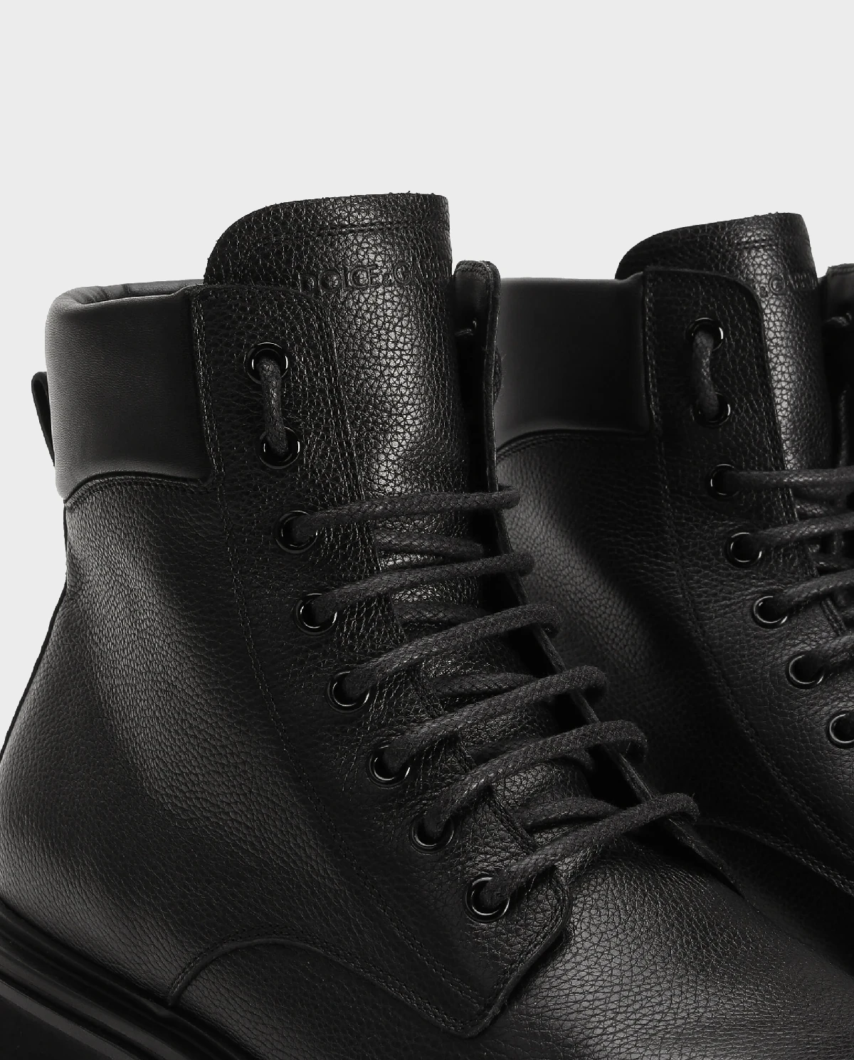 Czarne skórzane trapery Day Classic - Image #4