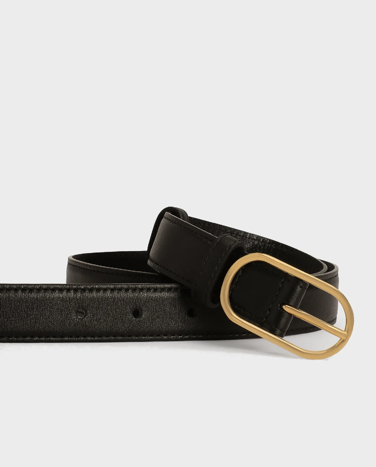 Czarny skórzany pasek - Image #2