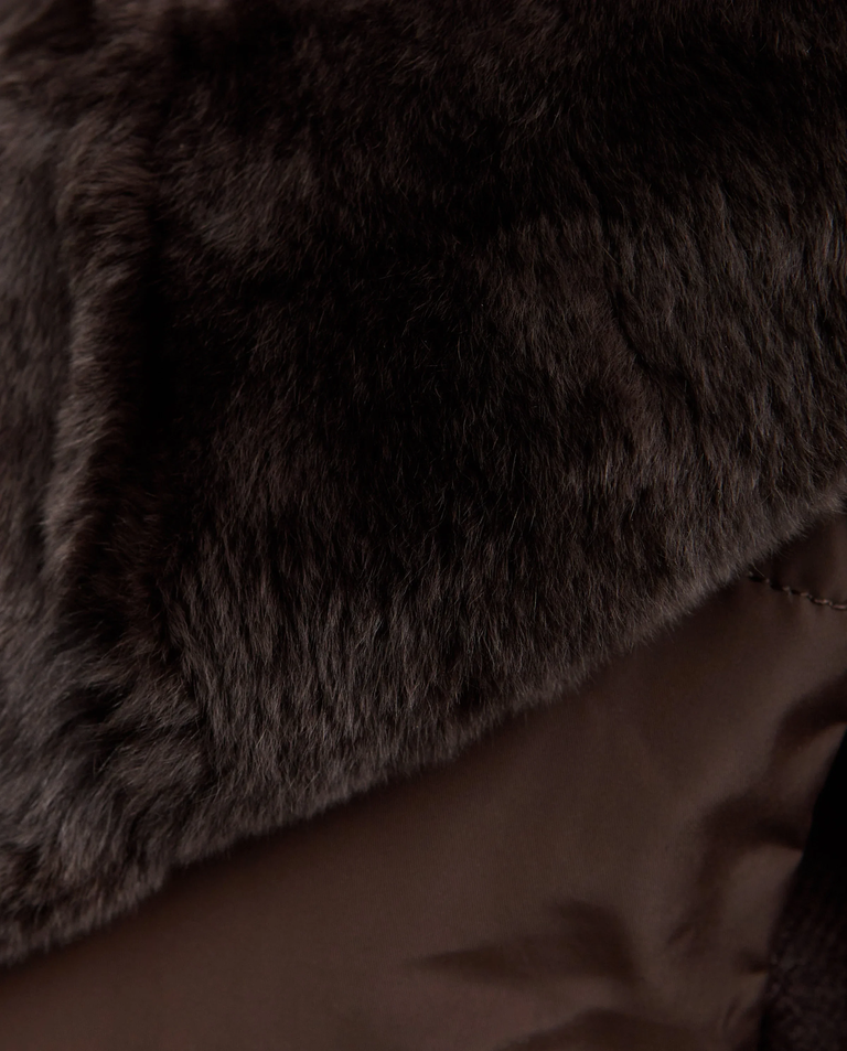 Brązowa taliowania kamizelka - Image #6