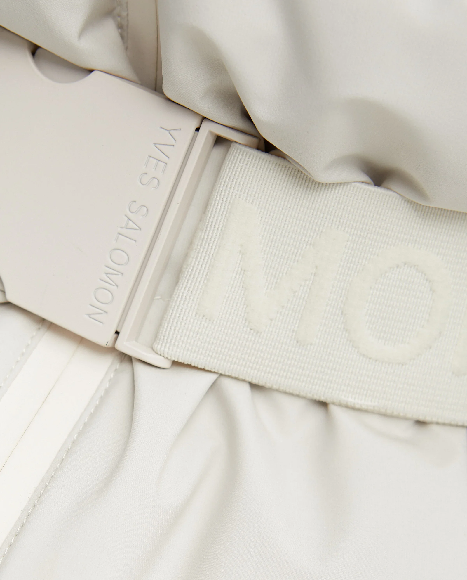 Śmietankowa kurtka z kapturem - Image #4