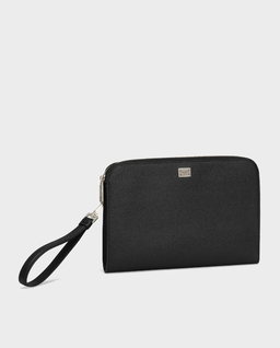 Czarna skórzana saszetka Sicily - Image #1