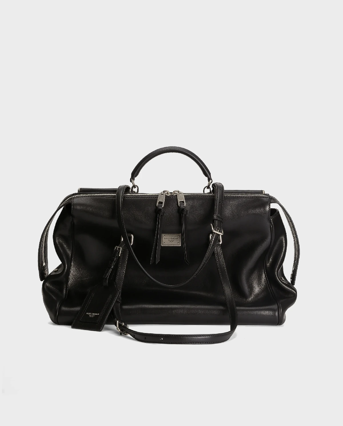 Czarna skórzana torba Vittoria - Image #0