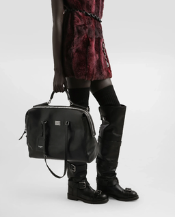 Czarna skórzana torba Vittoria - Image #1