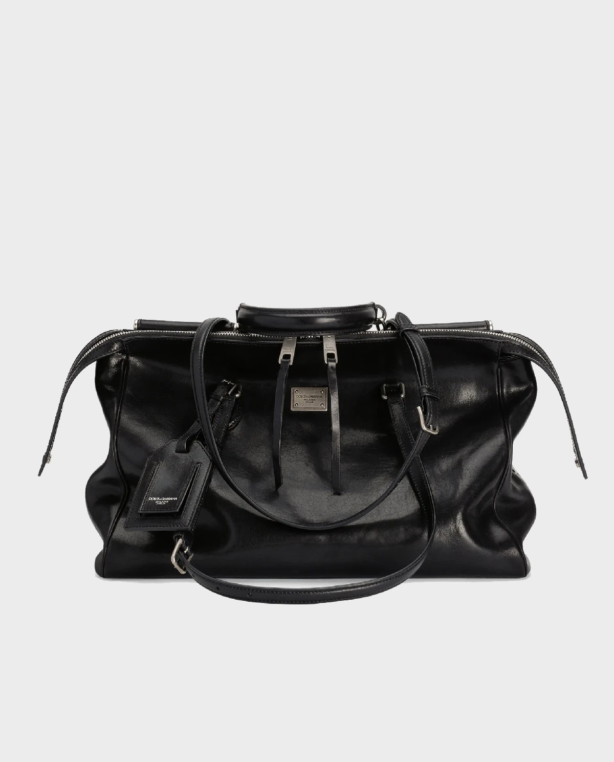 Czarna skórzana torba Vittoria - Image #2