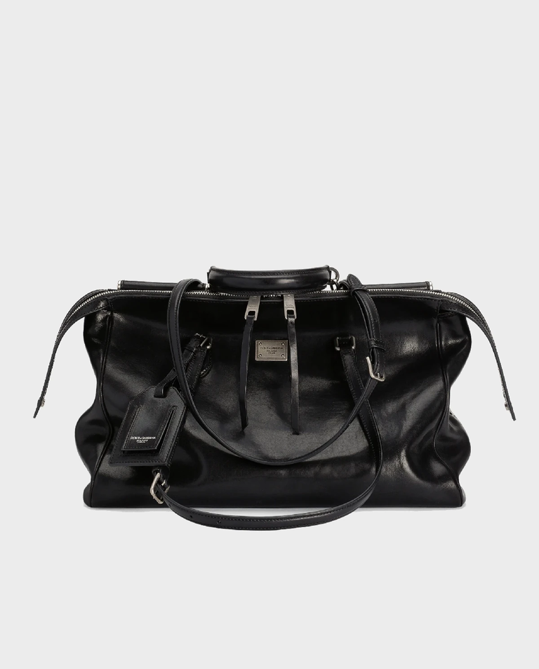 Czarna skórzana torba Vittoria - Image #2