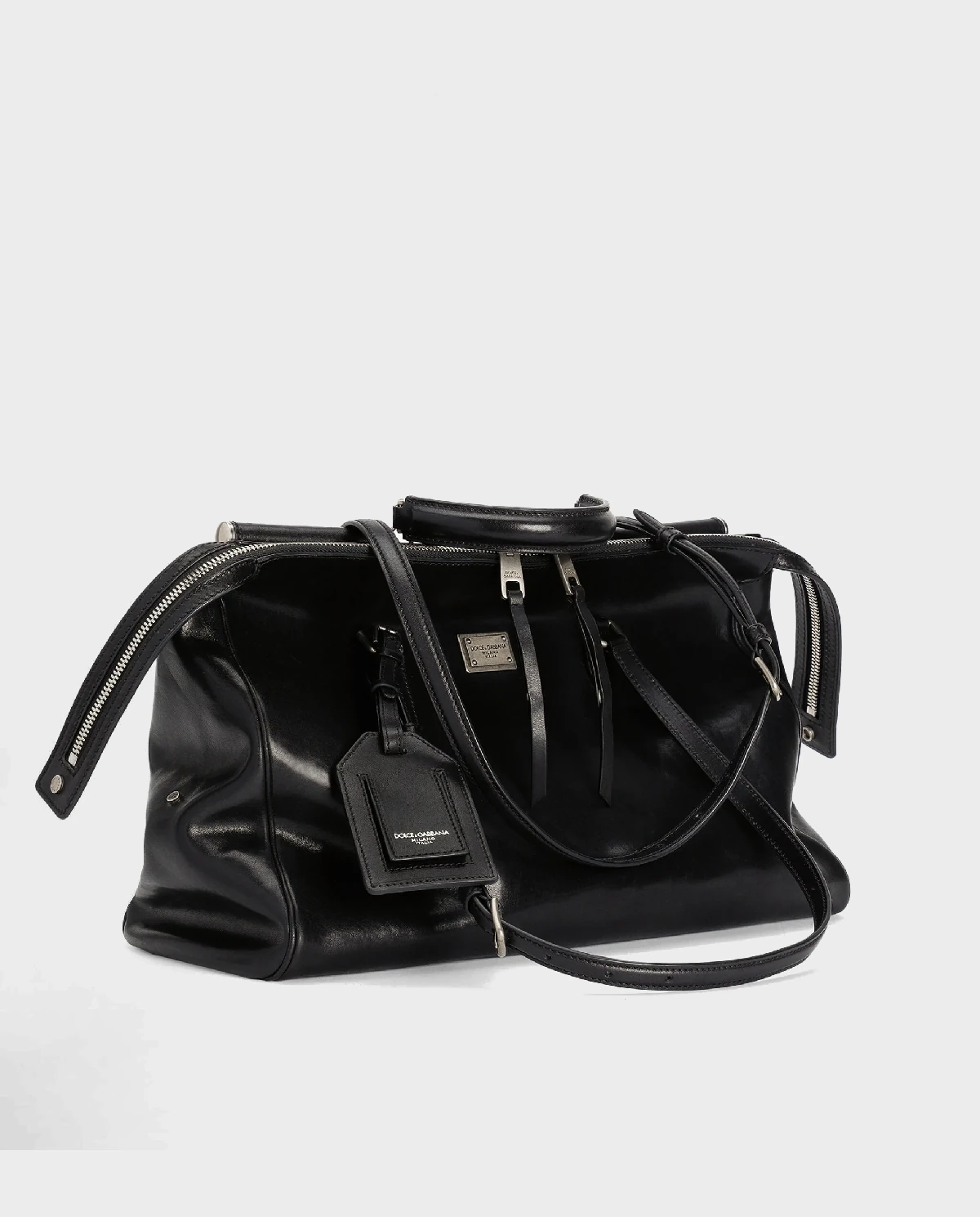 Czarna skórzana torba Vittoria - Image #3